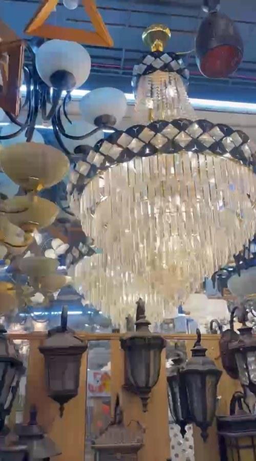 Đèn chùm & pha lê LuxLight cho dự án nội thất