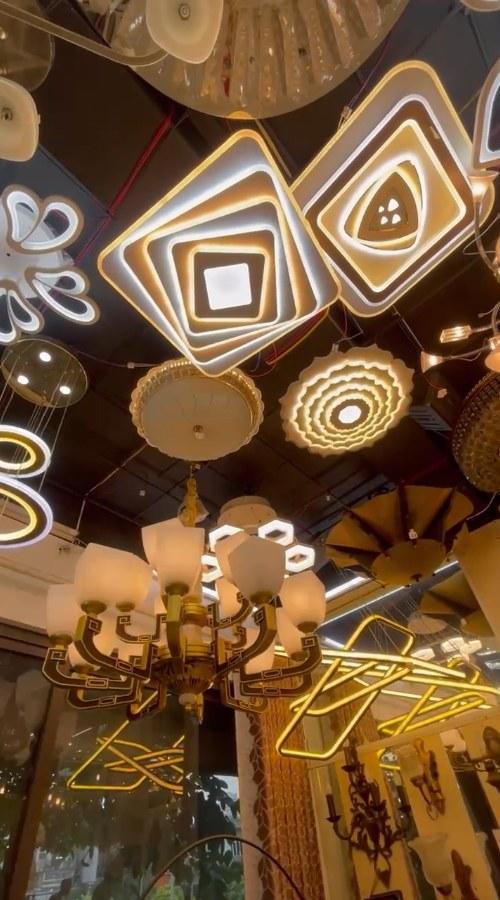 Đèn ốp trần LED hình học LuxLight